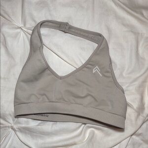Oneractive halter sports bra - sand